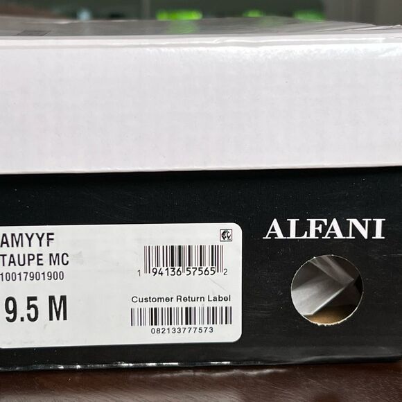 Alfani Amyy Pan Suede Ankle Booties 🔥 NEW 🔥 taupe 🔥 size 9.5 - Picture 8 of 8